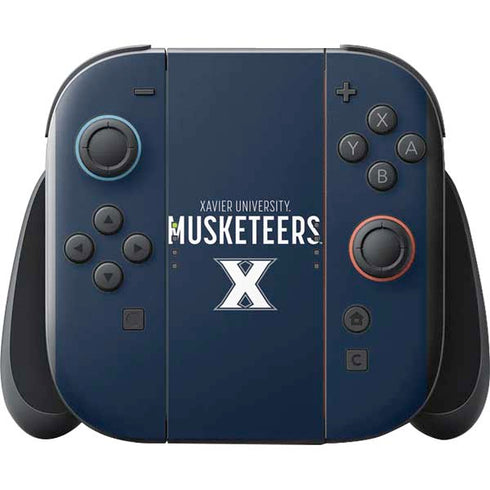 Xavier University Muskateers Nintendo Switch 2 (2025) with Joy-Con Skin